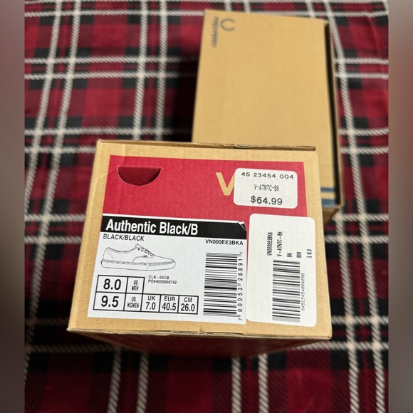 Mens Vans Off The Wall & Fred Perry Size 8 Shoe Boxes - Picture 4 of 7